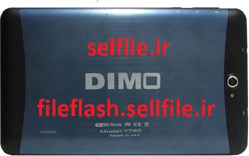 فایل فلش فارسی Dimo 7780