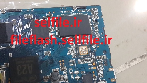 فایل فلش برای تبلت با مشخصه برد   tw-a0721r-v11 A23