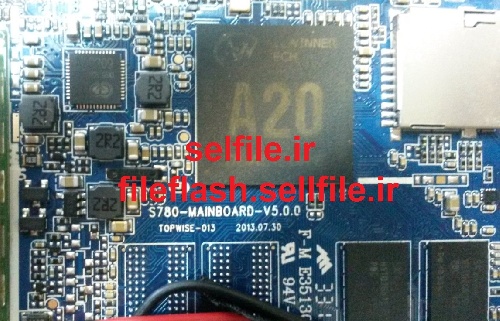 فایل فلش اورجینال و  فارسی تبلت چینی Allwinner A20 S780-MAINBOARD-v5.0.0