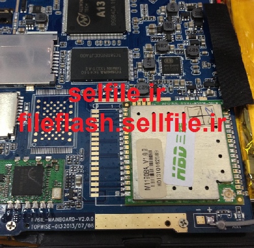 رام تبلت چینی با مشخصه ی برد F761K-MAINBOARD-V2.0