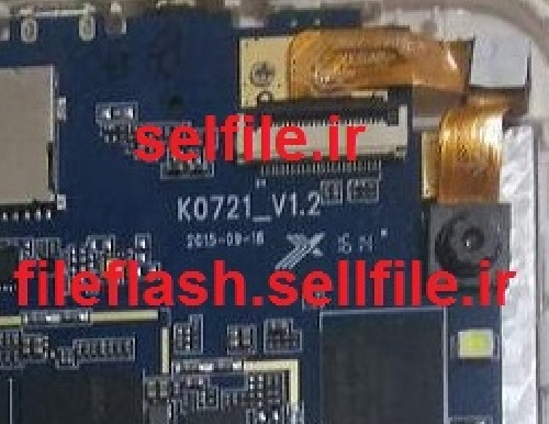 فایل فلش تبلت چینی با مشخصه برد K0721 v1.2 MT6572