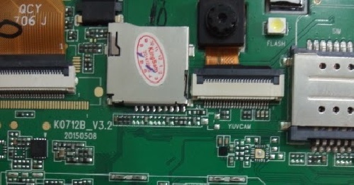 فایل فلش تست شده تبلت چینی با مشخصه برد K0712B_V3.2