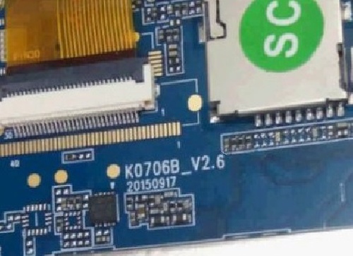 فایل فلش تبلت چینی با مشخصه برد K0706B_V2.6 MT6572