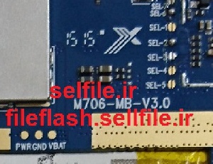 فایل فلش تبلت چینی با مشخصه برد M706-MB-V3.0 MT6572